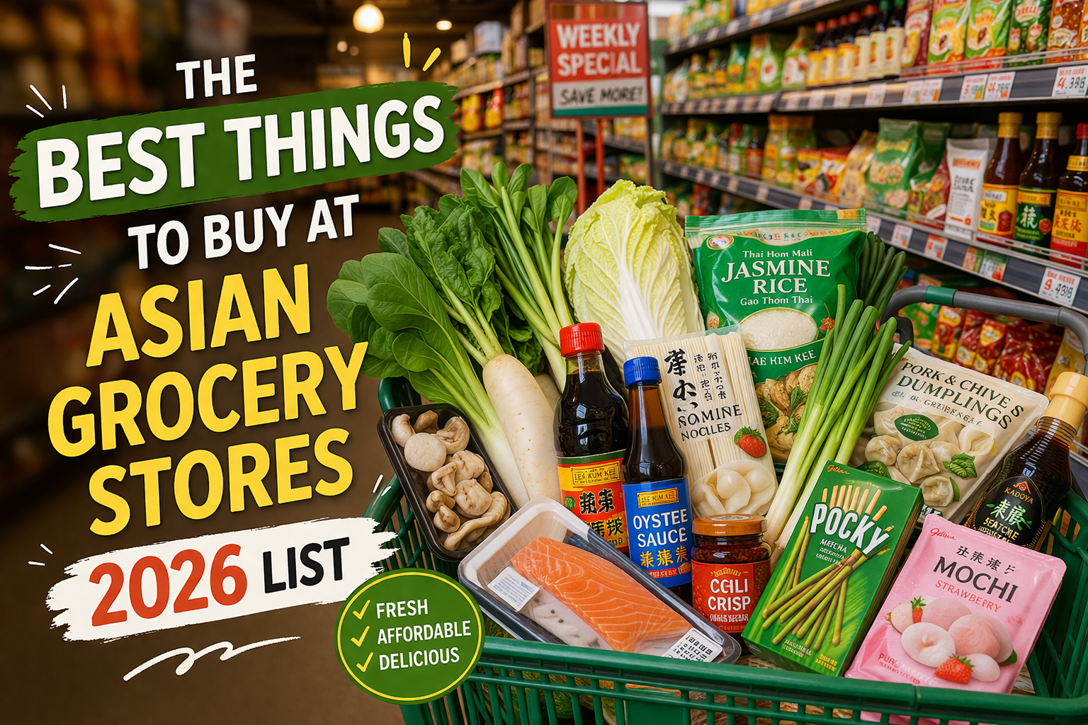 Best Things to Buy at Asian Grocery Stores (2026 List)
